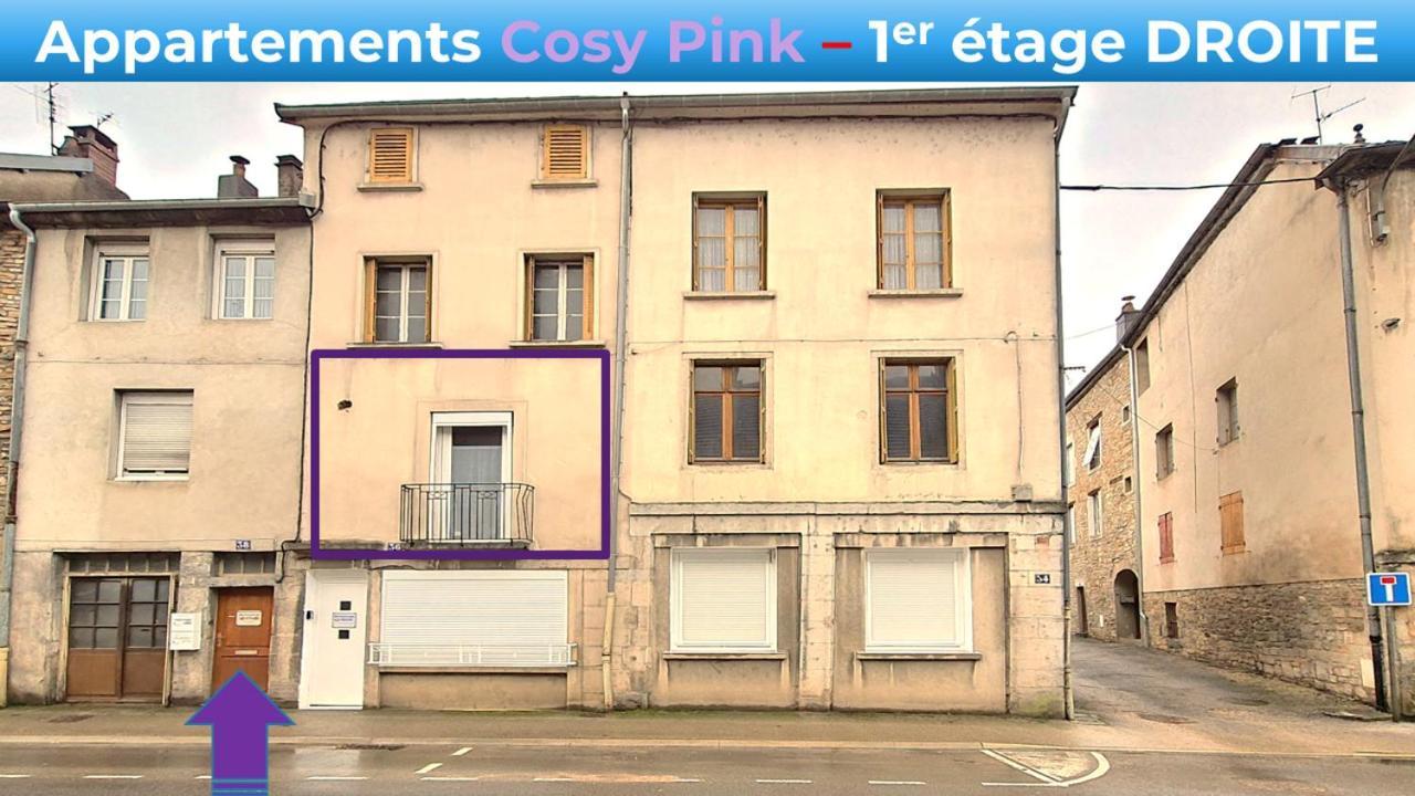 Appartement Cosy Pink Salins Les Bains Exteriör bild