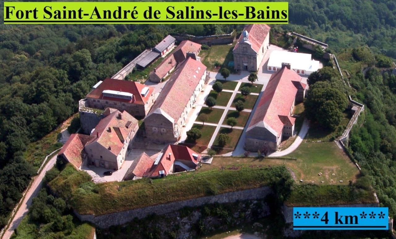 Appartement Cosy Pink Salins Les Bains Exteriör bild