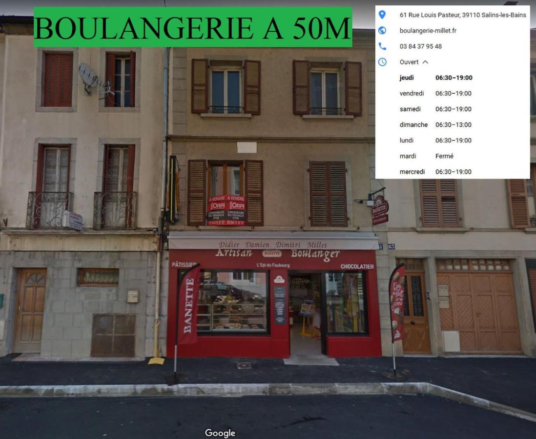 Appartement Cosy Pink Salins Les Bains Exteriör bild